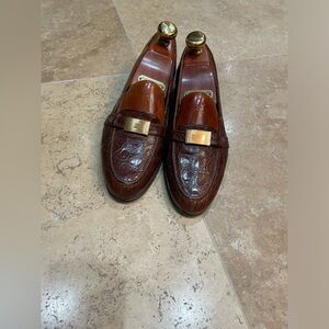 Men’s Polo Ralph Lauren Crocodile Slip on Loafer